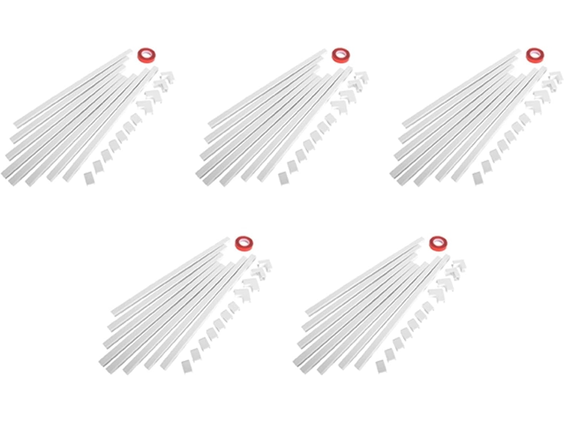 Sistema De Corrección De Cables De 5 Piezas Para La Gestión De Cables En Montaje En Pared
