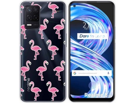 Carcasa Realme 8 5G / Narzo 30 5G TUMUNDOSMARTPHONE Flamenco Multicolor