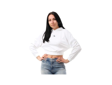 Camiseta CALVIN KLEIN para Mujer (M - Blanco)