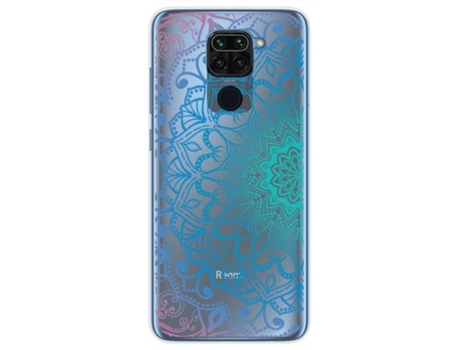 Carcasa Xiaomi Redmi Note 9 TUMUNDOSMARTPHONE Dibujos Transparente Multicolor