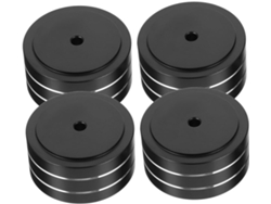 Coussinet D'isolation Altavoz Hifi 58x22 Mm Negro Grand Format Para Amplification Audio