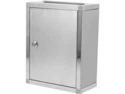 Besportble Buzón De Acero Inoxidable Alipis Con Cerradura Impermeable Y Duradera Y Acero Inoxidable Con Cer...