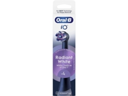 Io Blanco Radiante Negro 4 Unid. Oral B