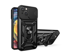 Funda Carcasa Blindada Cubierta para Huawei Huawei Nova Y90 Piel Sintética Negro