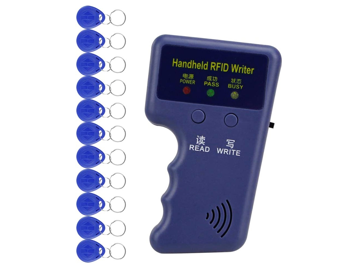 Copiadora portátil de tarjetas de identificación de 125 kHz