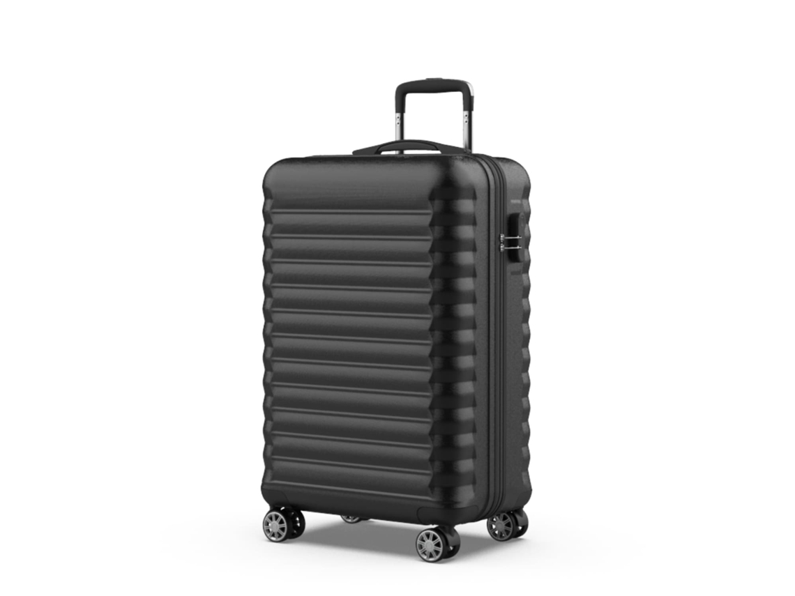 Maleta Mediana Negro Numada Upfly 24' Abs (63x39,5x26,8cm)