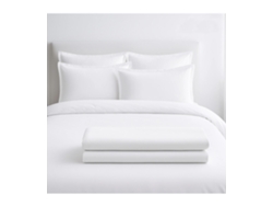 Funda Nórdica Hotel Algodón Poli 144h | 1 Ud. Cama 80/90 (160x250 Cm) Blanco