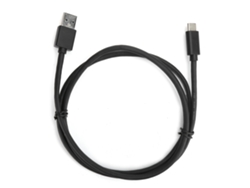 Cable Universal De Datos Y Audio Usb-a A Usb-c, 1 Metro, Negro, Usb 3.1, 10 Gb/s, 100 W