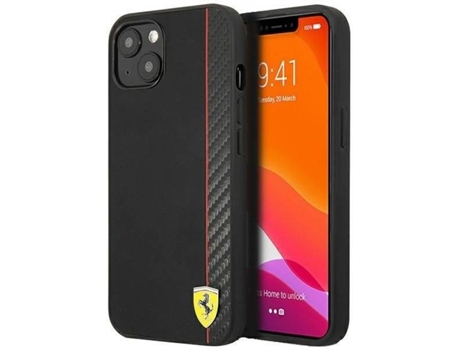 Funda Apple iPhone 13 Mini FERRARI Anti-Choque (Negro)