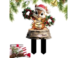 Decoraciones Navideñas Para Exteriores: Letreros Para El Jardín, Adornos Planos De Acrílico Para Césped, Jardineras,