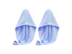 Toalla de microfibra Rosewell para el cabello, gorro absorbente de secado rápido para mujer