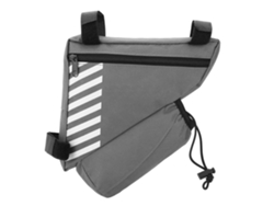 Bolsa De Garrafas De Água Para Bicicleta Triangular, Instalação De Tubo Frontal, Aplica-se A Suportes, Mochilas, Acessórios (cinza)