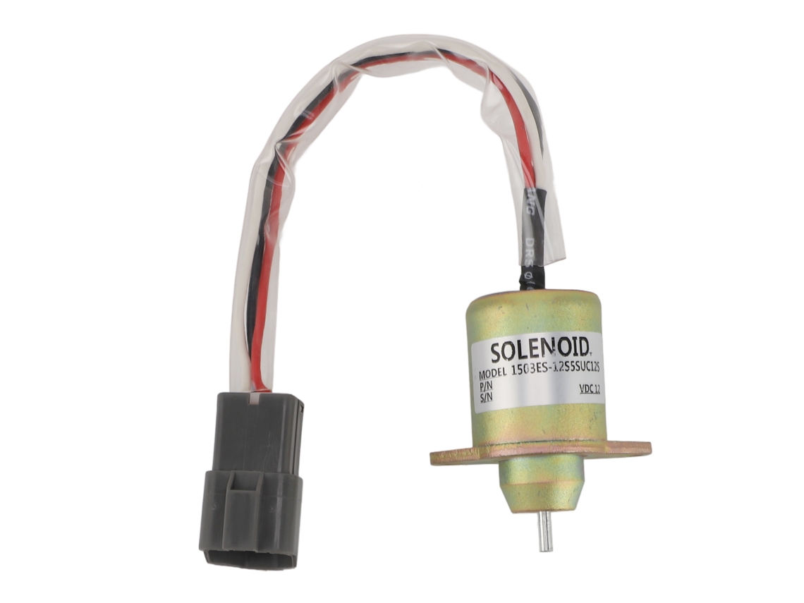 Válvula Solenoide De Combustible 1503es 12s5suc12s De 12 V Para Generador Con Funcionamiento Preciso.