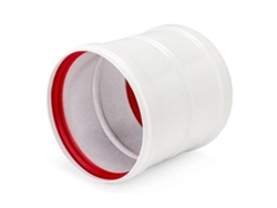Manguito union tubo 110 blanco