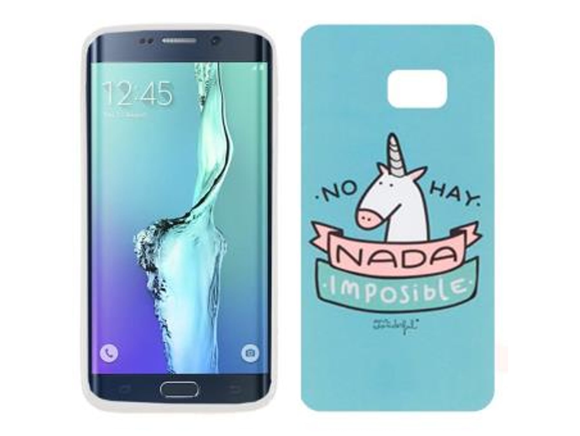 Carcasa Samsung Galaxy Edge Plus WONDERFUL Unicornio |