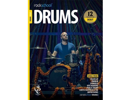 Libro ROCKSCHOOL Drums Debut 2018+ (Para Batería - Idioma: Inglés)