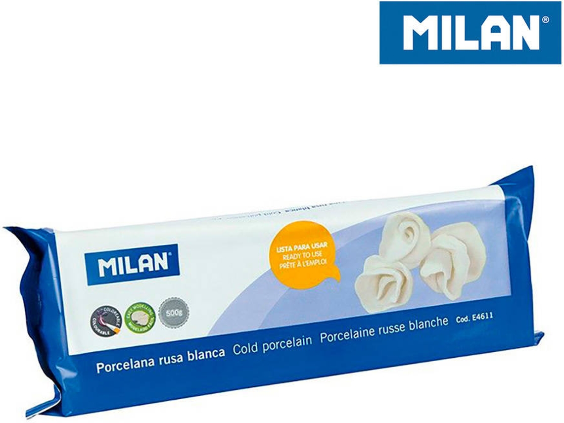 Porcelana Blanca Rusa MILAN 500G