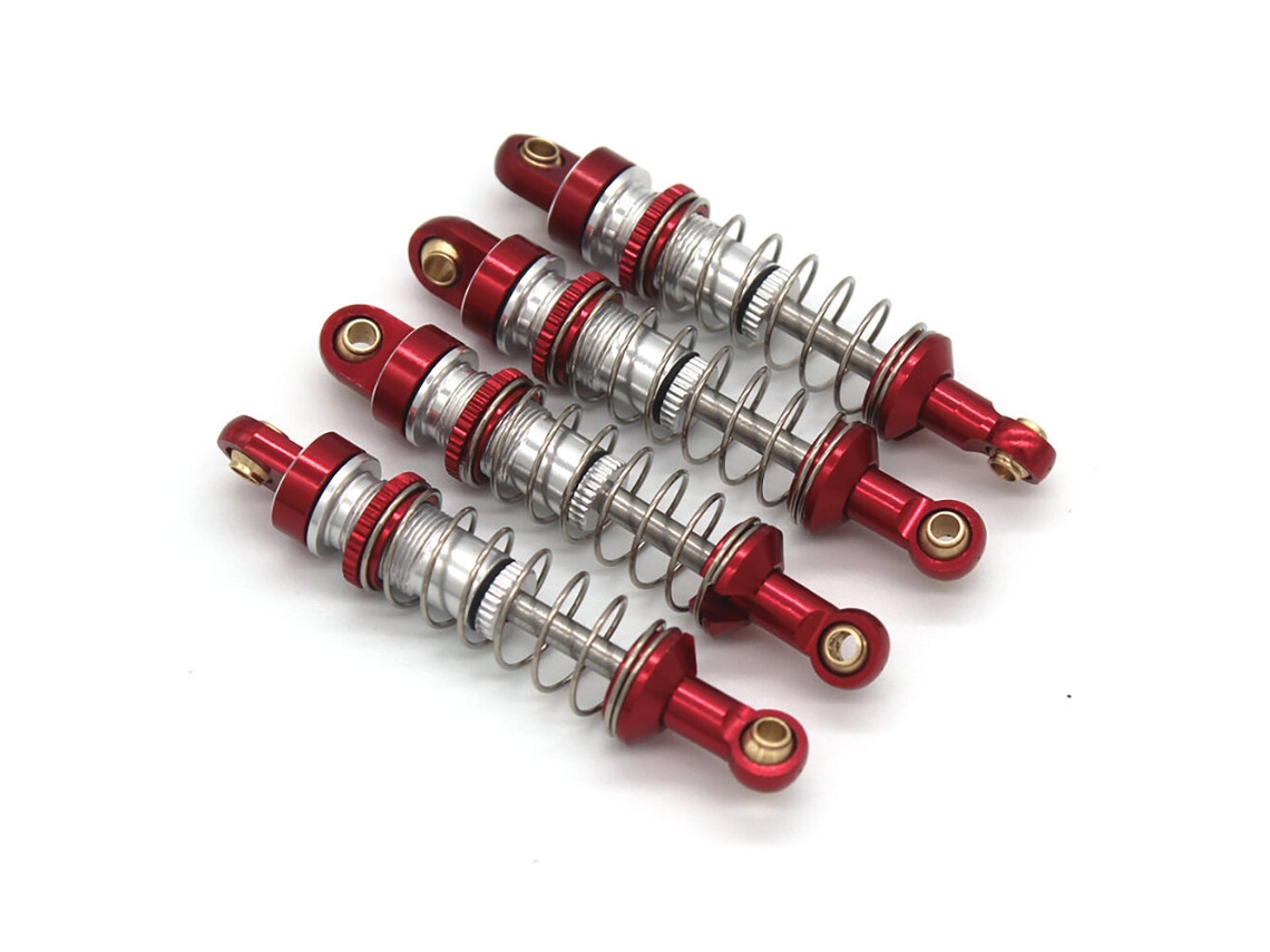 Purpleupgraded Metal Shock Absorbers For Jjrc C8801 Austar Ax-8560 Trx4m 1/18 Remote Control Car Parts
