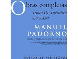 Libro Obras Completas de Manuel Padorno (Español)