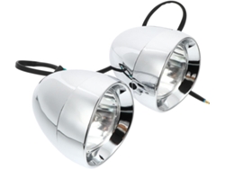 Faros Antiniebla Impermeables De 2 Piezas, Faros Auxiliares, Plástico Retro Con Disipación De Calor.