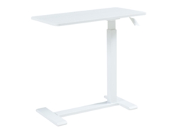 Mesa para portátil Klirg 66 de altura regulable, 92 x 68 x 36 cm, color blanco. [EN.CASA]