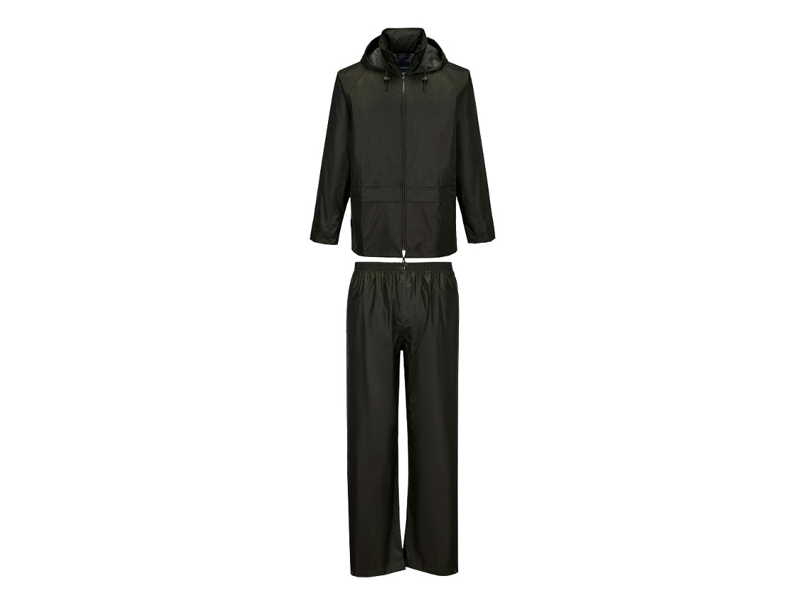 Traje de agua Portwest Essentials de 2 piezas, impermeable, talla S