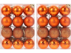 48 Adornos Navideños Duraderos, Colgantes Creativos Para Decorar El Árbol De Navidad.