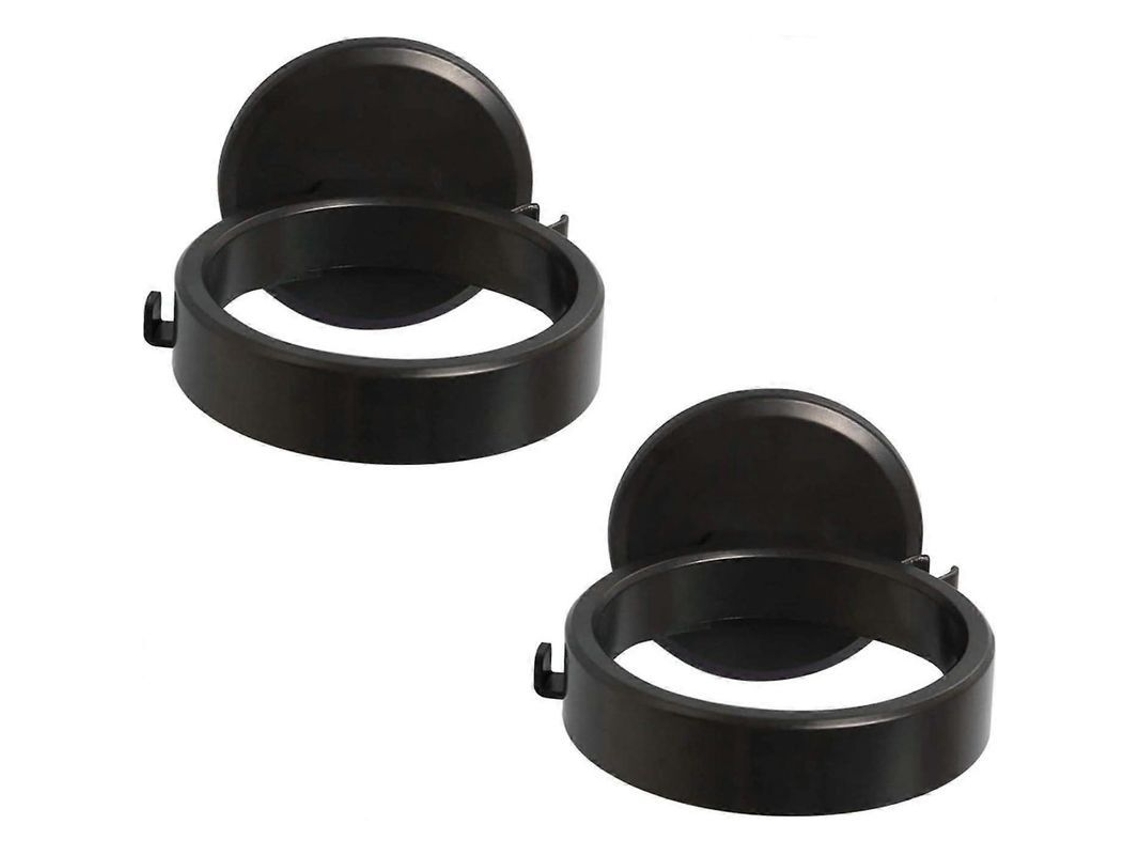 Soporte De Pared Para Secador De Pelo Con Ventosa, Organizador Para Baño Y Hogar, Abs Duradero.