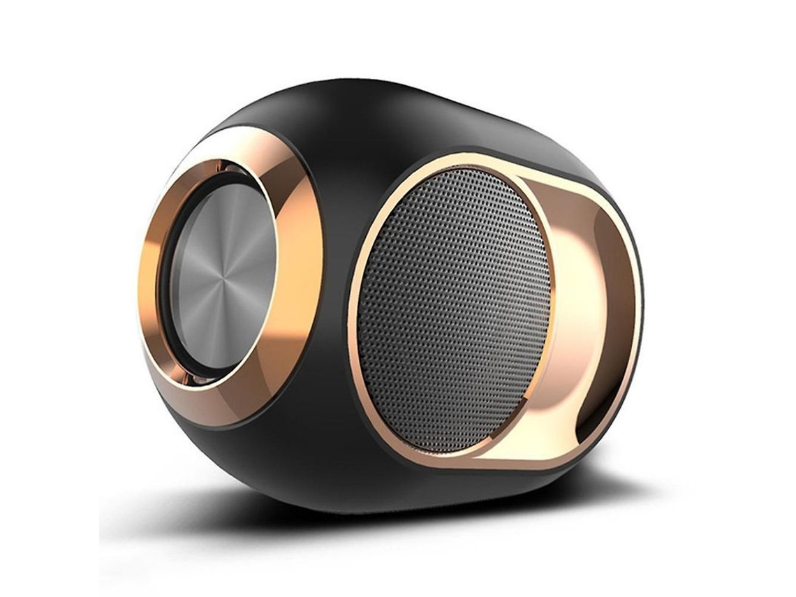 Altavoz Estéreo Inalámbrico Bluetooth Portátil Con Subwoofer, Batería De 1200 Mah, Pantalla De 57 Mm Y Múltiples Modos.