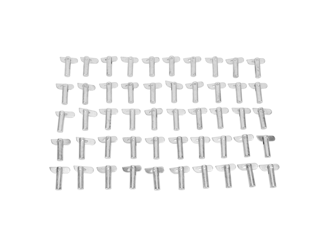 50 Conectores Para Juntas De Andamios Móviles, Pasadores De Fijación Cincados, 12x45 Mm