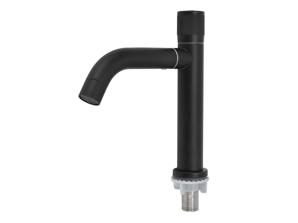 Grifo de cocina monomando de acero inoxidable G1/2 sin tubo