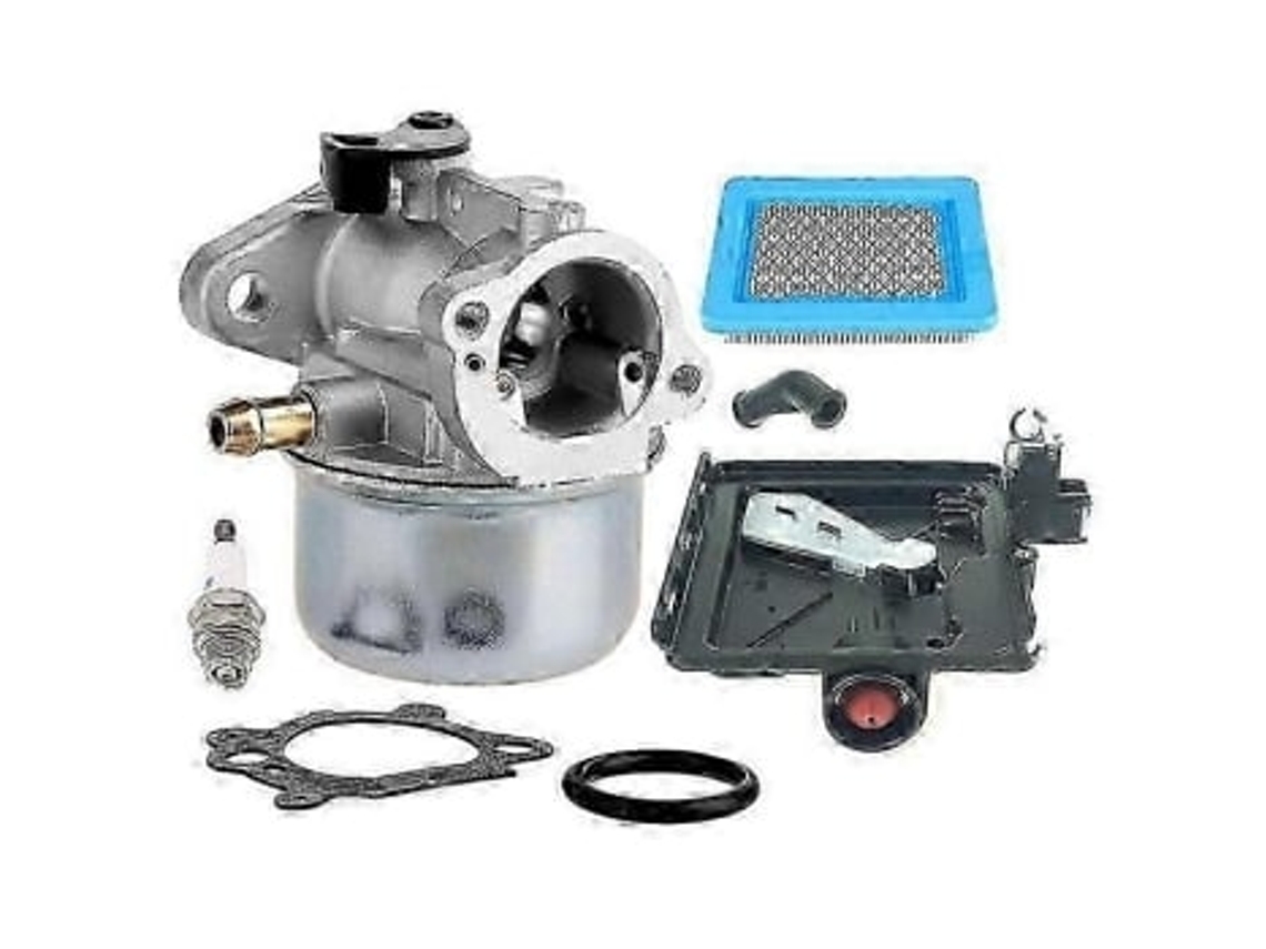 Kit de filtro de aire y carburador para cortadoras de césped Briggs Stratton Panoona