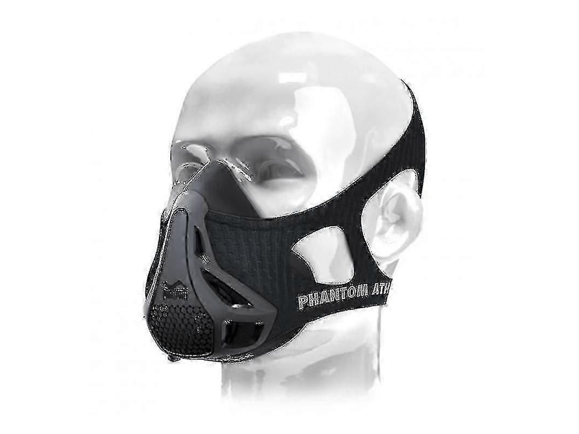Máscara De Entrenamiento De Respiración En Altitud Con 24 Niveles Y 8 Filtros De Carbono Para Deportes.