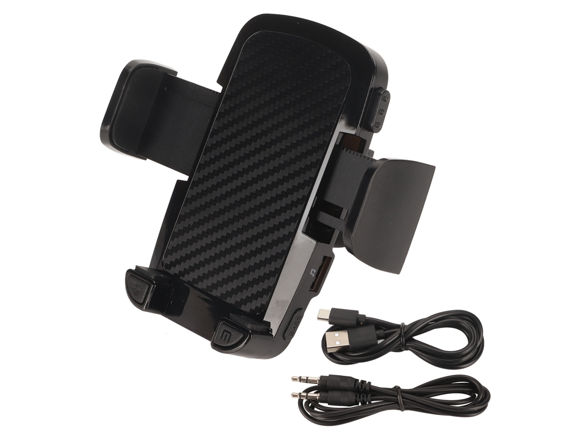 Soporte Para Teléfono De Coche Con Ventilación Y Bluetooth 5.0 Para Un Agarre Seguro Y Manos Libres.