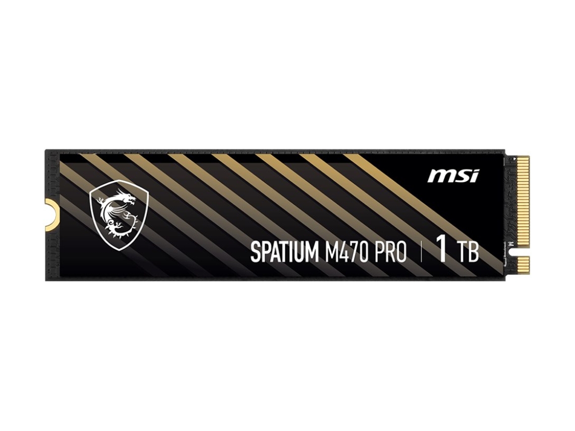 Unidad SSD Spatium M470 Pro PCIe 4.0 NVMe M.2 de 1 TB PCI Express 4.0 3D Nand MSI