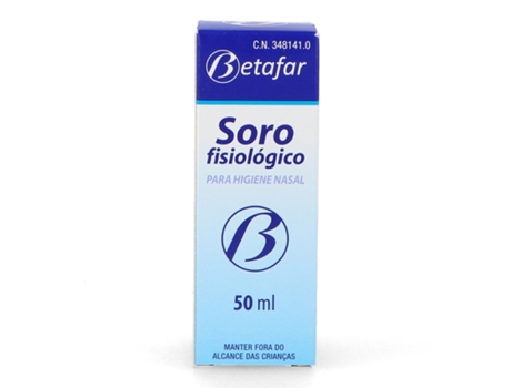 Suero Fisiologico UNIFAR Betafar 50 ml