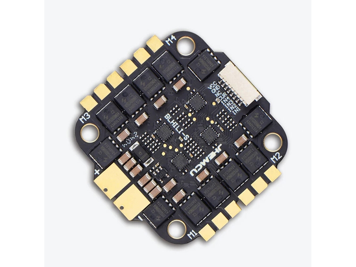 ESC sin escobillas Jhemcu Ruibet 60a/65a Blheli_s 4 en 1 3 6s Dshot600 para carreras de drones RC FPV