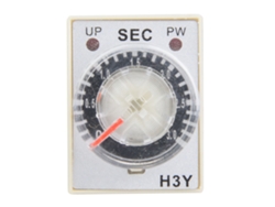 Relé Temporizador H3y-2 De 24 V Cc, Temporizador Ajustable De 3 Segundos, Control Industrial, 8 Pines De Precisión