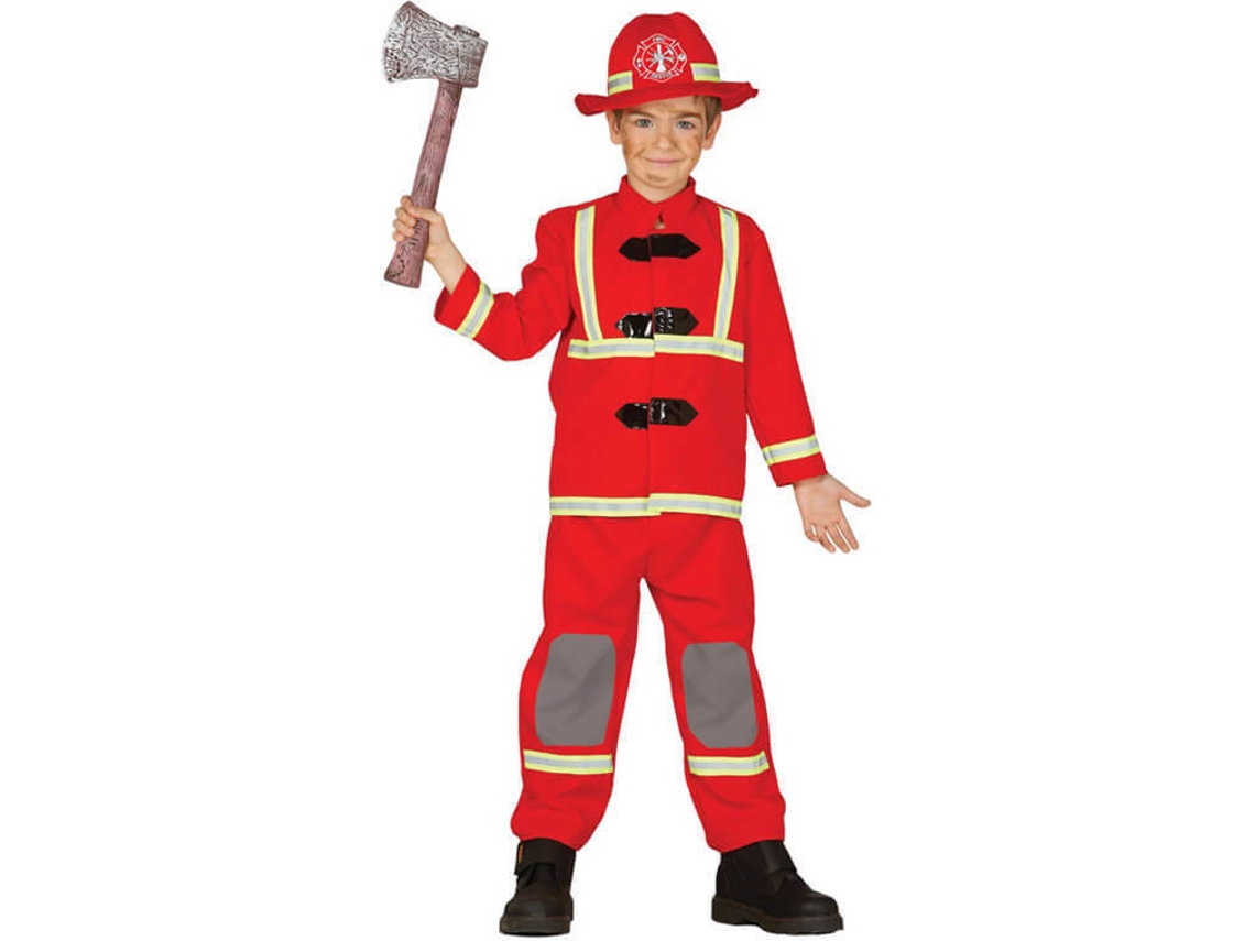 Disfraz de Niño DISFRAZZES Bombero (Talla: 5 a 6 años)
