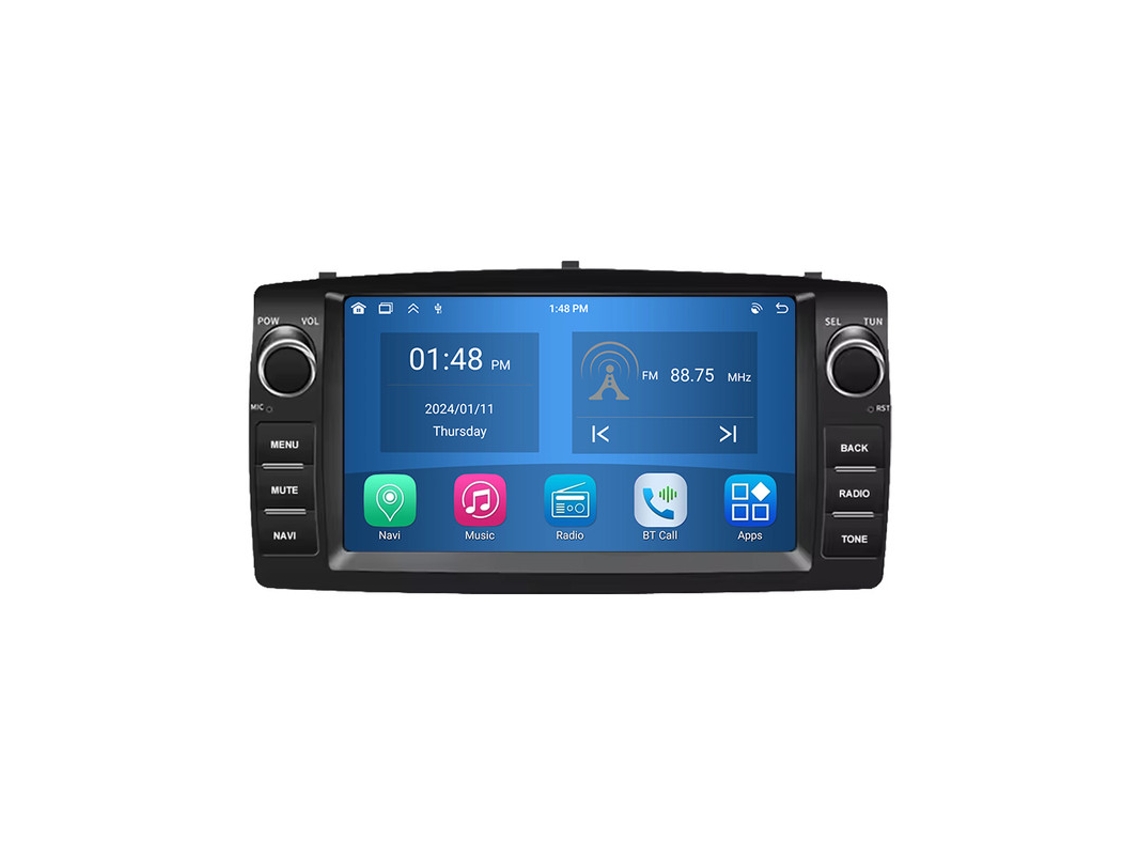Roverone 4+64g Para Toyota Corolla E120 2003-2006 Autoestéreo Carplay Android Radio Navegación Dsp