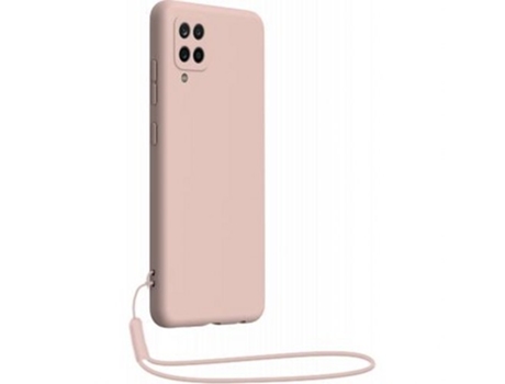 Funda para Samsung Galaxy A12 BIGBEN CONNECTED Silicona Rosa