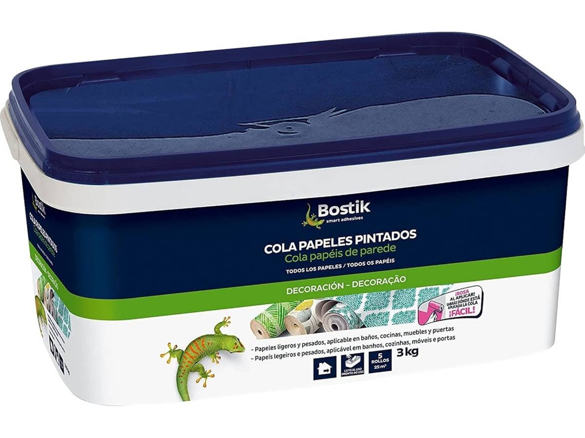 Cola para Papel Pintado BOSTIK (3 Kg)