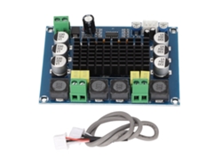 Placa De Amplificador Digital Hifi 2 Canais 2x120w Alta Potência Subwoofer Dc12-24v