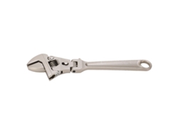 Llave inglesa plegable multifuncional ajustable con rodillo y trinquete de 10 pulgadas (sin marca)