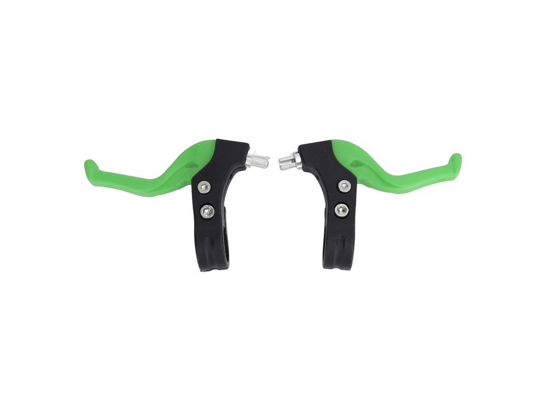 Maneta De Freno Universal De Nailon Para Bicicleta Infantil, Izquierda Y Derecha, 2 Unidades, Verde.