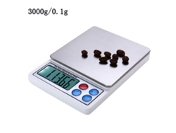 Báscula Electrónica De Alta Precisión De 3000 G Con Pantalla De 2,2 Pulgadas (no Incluye Batería)