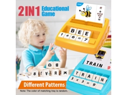 Jogo educativo 2 em 1: Letras e Números para crianças de 3 a 6 anos | S/BRAND
