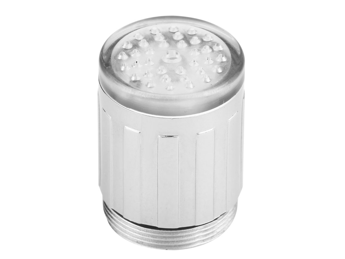 Grifo con luz LED sensible a la temperatura que cambia de color para cocina y baño