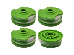 E0c Rs90111 4 Piezas De Carrete De Repuesto Para Cortacésped Earthwise St00011 St00013 I4u St00015 St00113 St00115 A