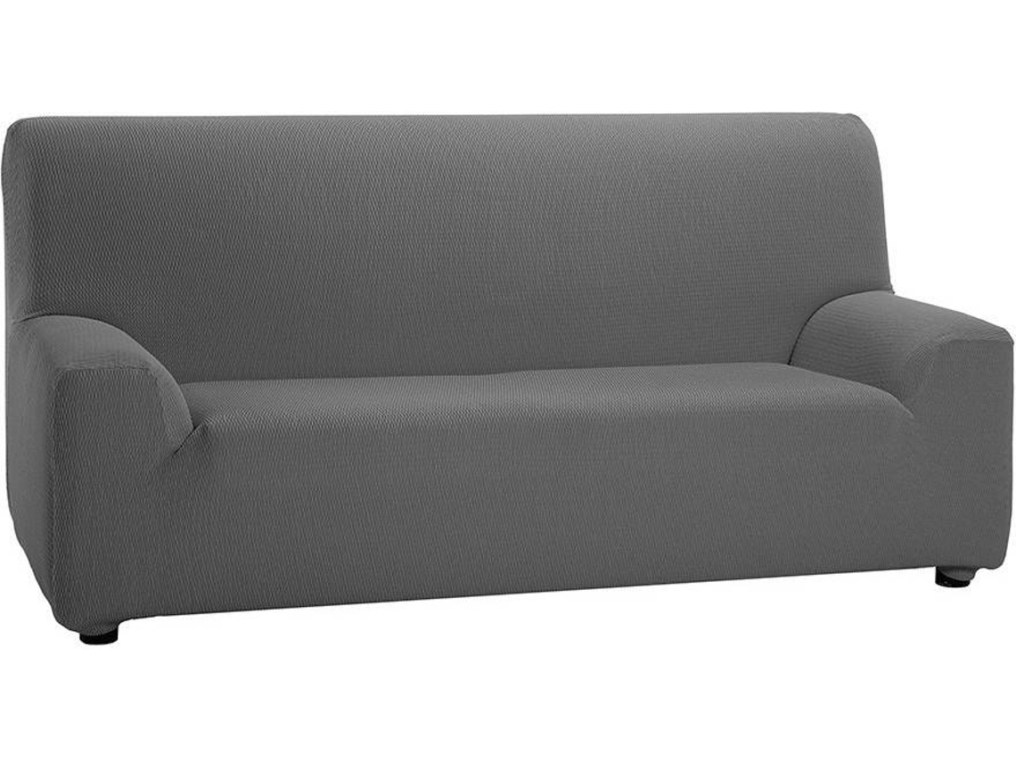 Funda de Sofá TODOPARAMICASA Túnez Gris (3 Plazas - 240 cm)